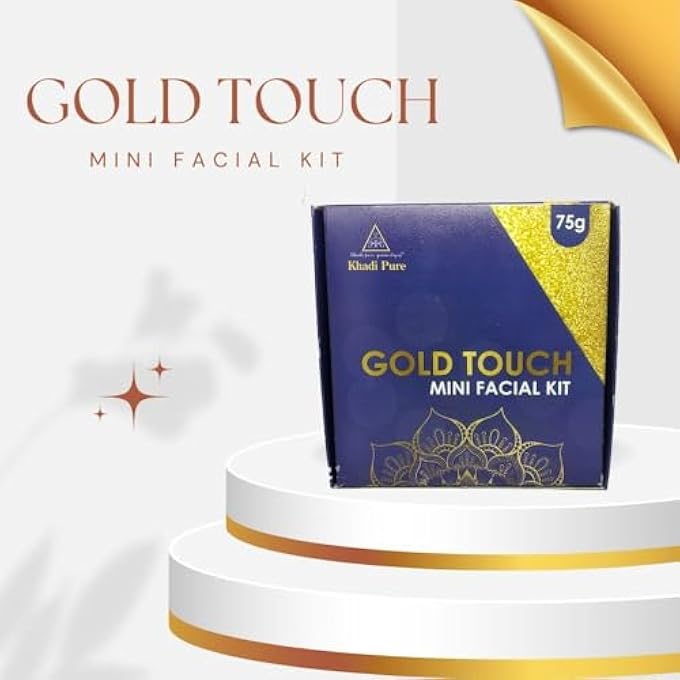 Khadi PURE GOLD TOUCH MINI FACIAL KIT, 75 G - Image 3